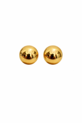Ball stud earrings