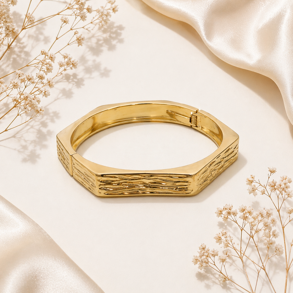 Bangle bracelet  on marble 