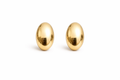 Oval stud earrings 