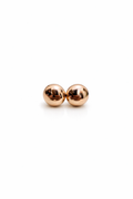 Ball stud earrings