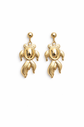 Turtle drop earrings 