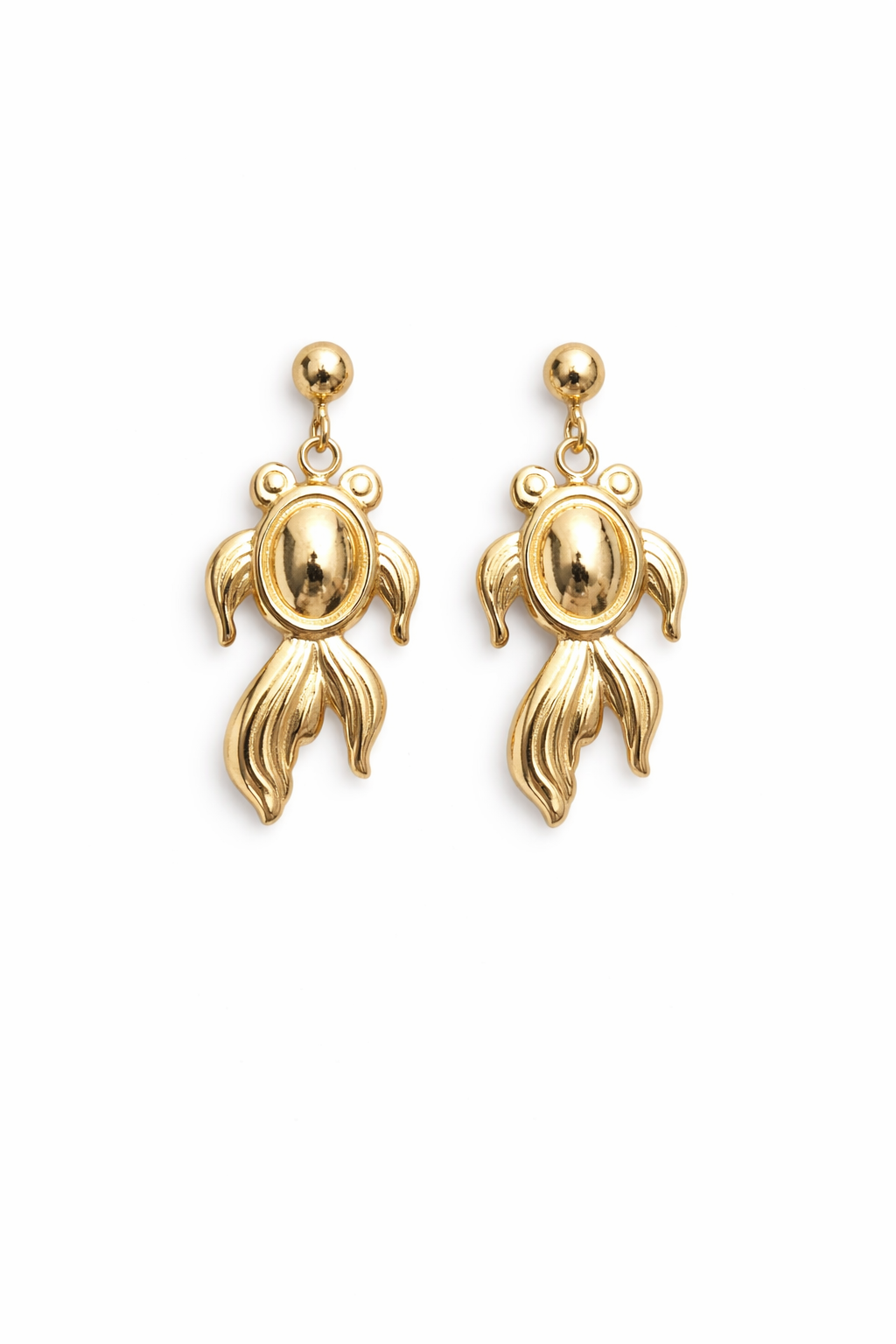 Turtle drop earrings 